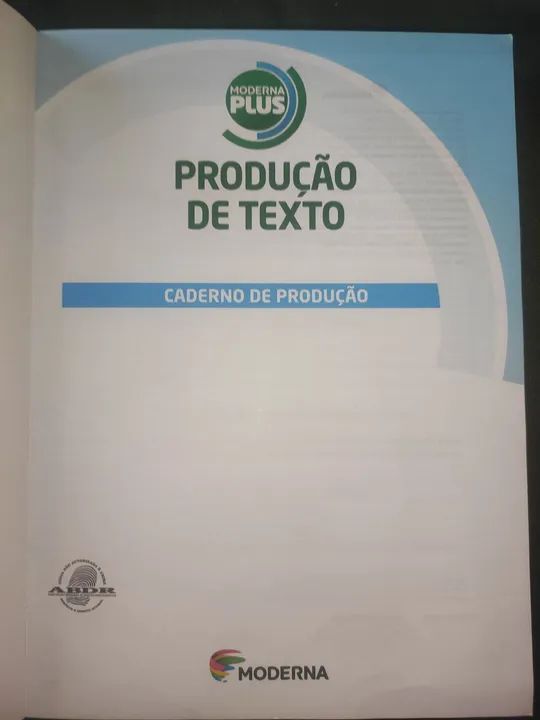 Livro Produção de Texto - Moderna Plus - Cad. de Produção - Foto 2