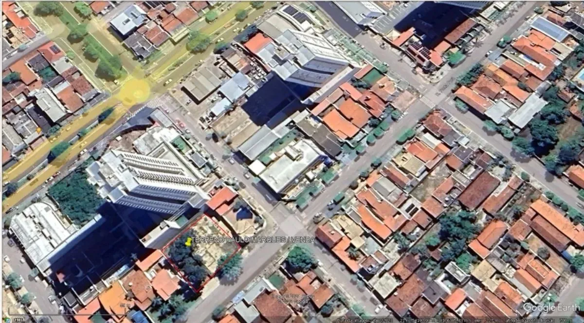 Terreno comercial para venda, 1,080m²