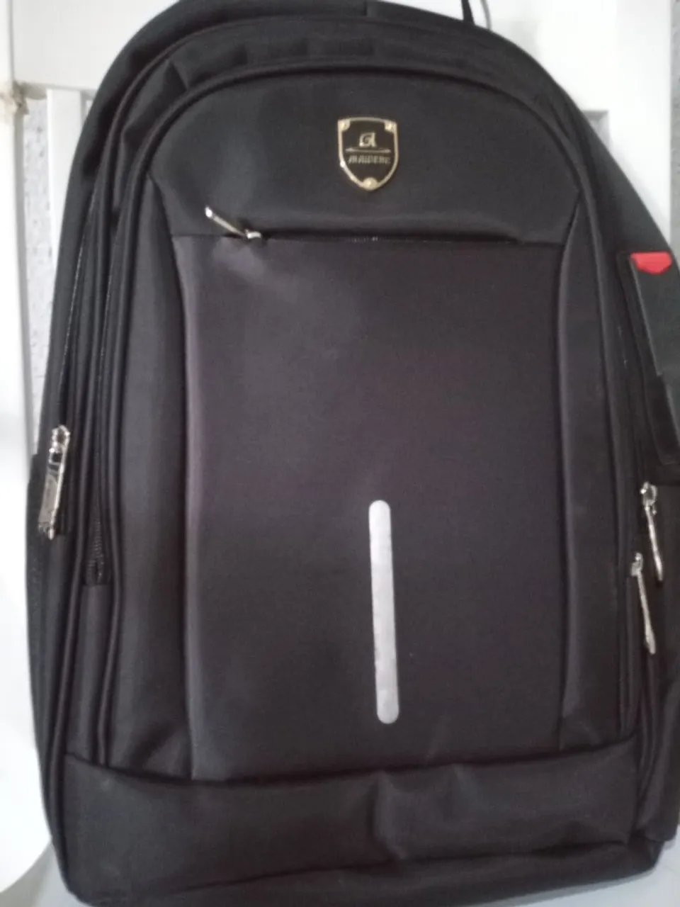 Mochila MAIDENG preta resistente e espaçosa