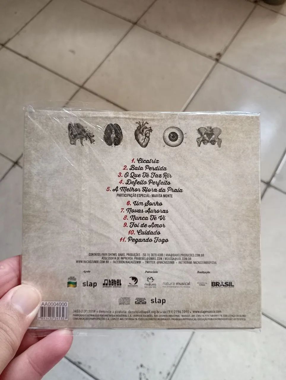 Cd Banda Nação Zumbi - Foto 2