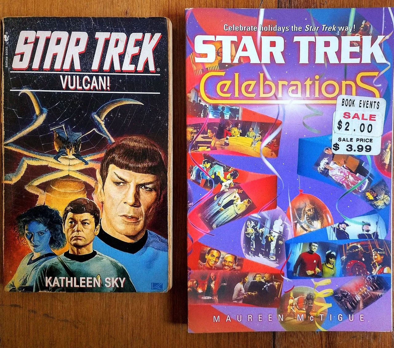 Lote 2 Livros STAR TREK importados (em Inglês)