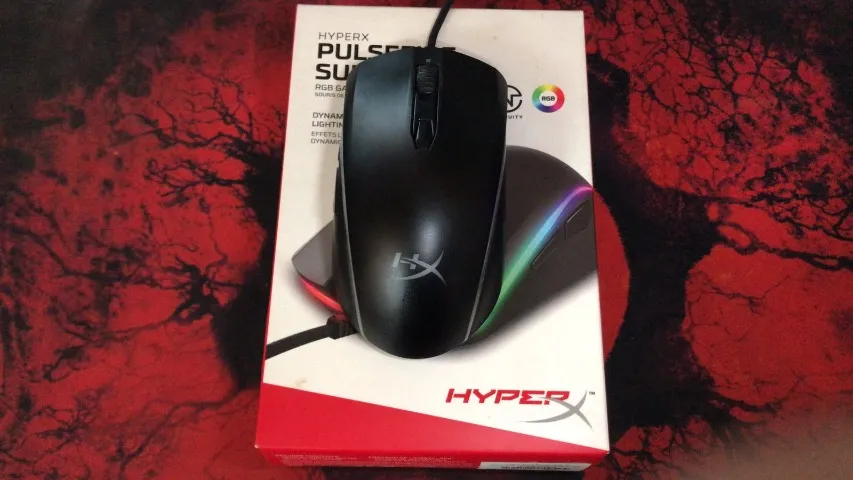 Mouse Gamer HyperX Pulsefire Surge, RGB, 16000 DPI