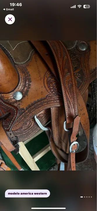 Sela de cavalo completa - Foto 4