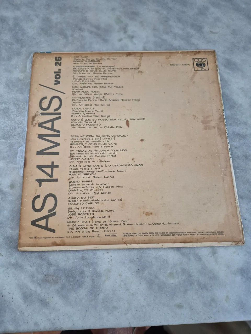 Discos de Vinil - As 16 Mais Volume 26 - Foto 3