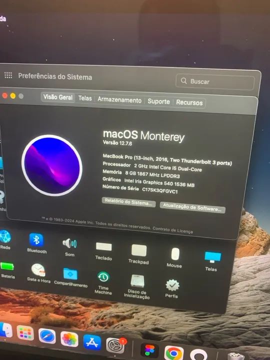 MacBook Pro 2016 8GB - Foto 4