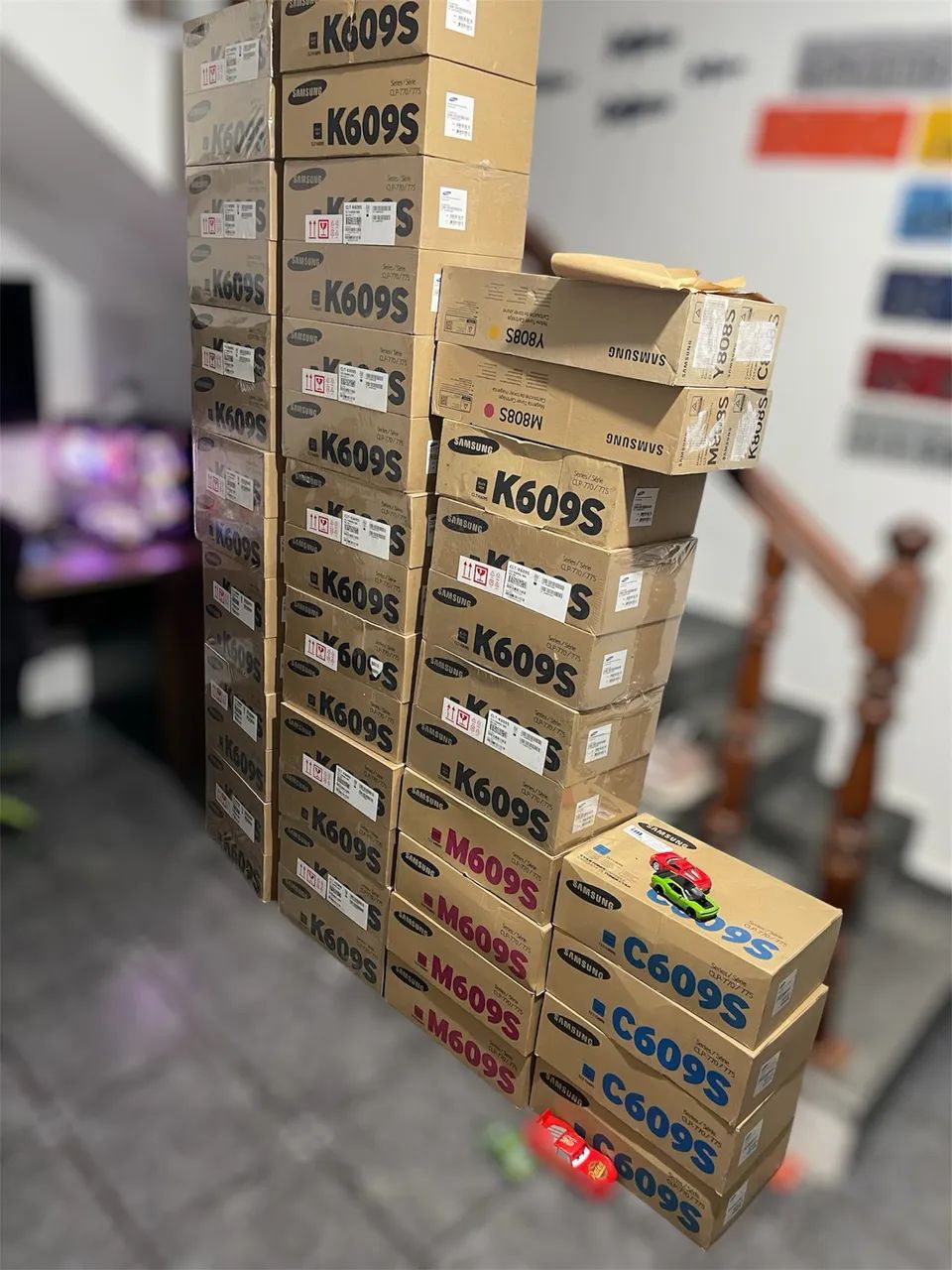 Lote toner original Samsung 609s  