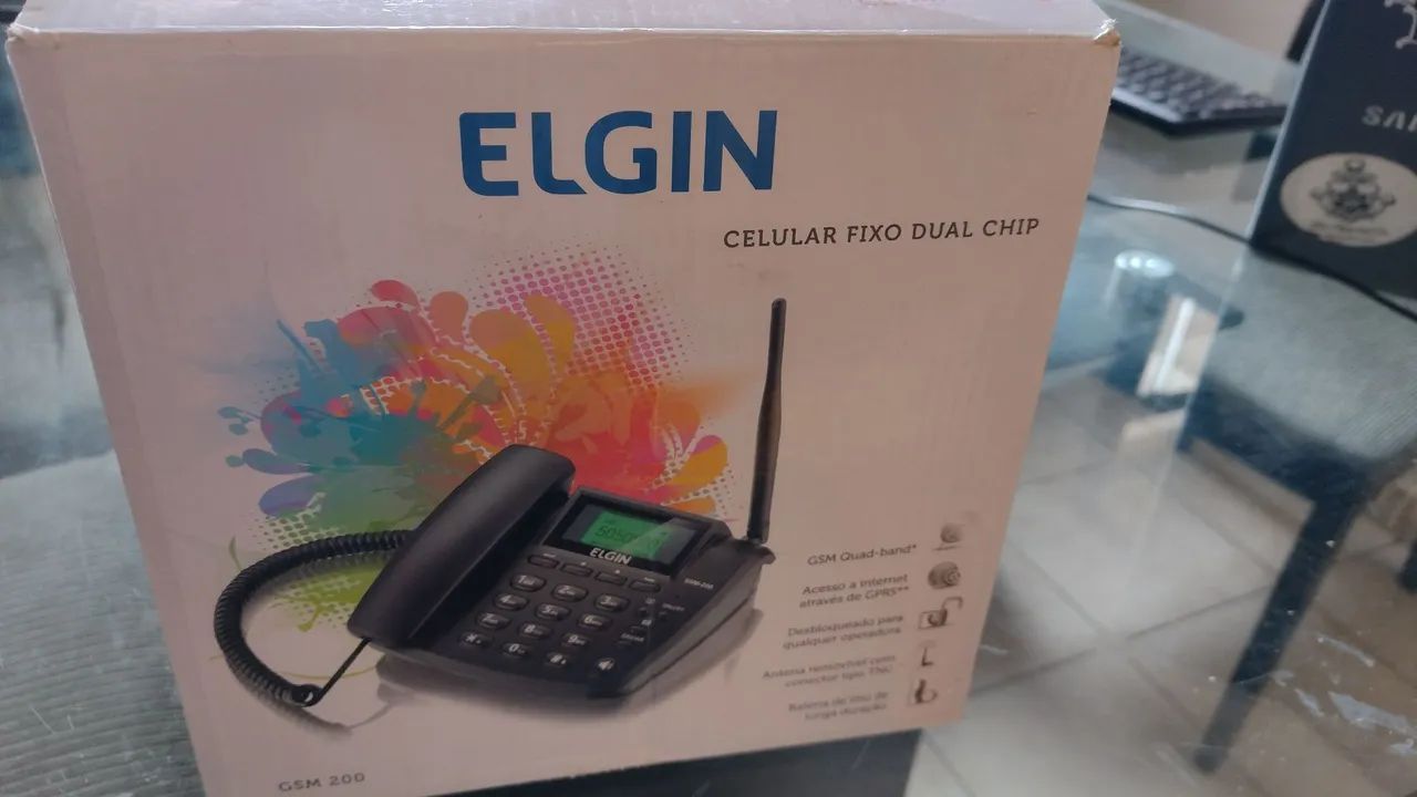 Telefone Fixo Elgin GSM Dual SIM - Foto 2