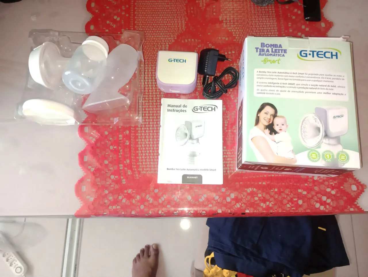 Bomba Tira Leite Automática G-Tech Smart