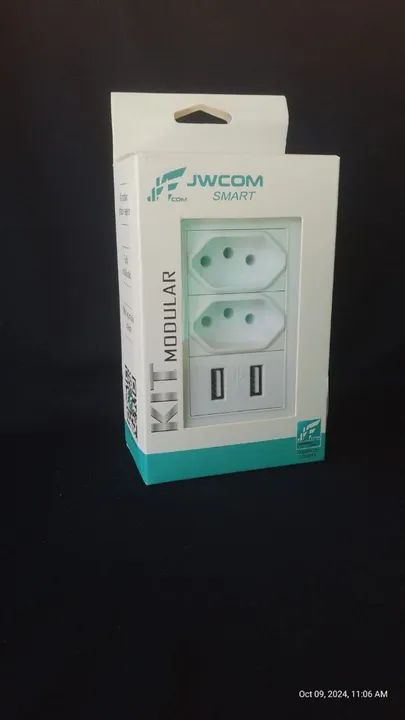 Tomada Dupla USB e Interruptor USB - Foto 3