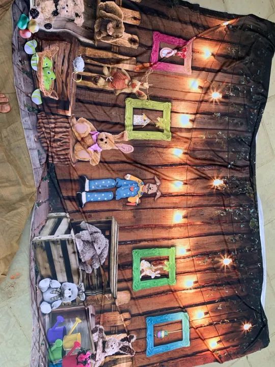 Kit de Acessórios para Fotografia Infantil Páscoa - Foto 4