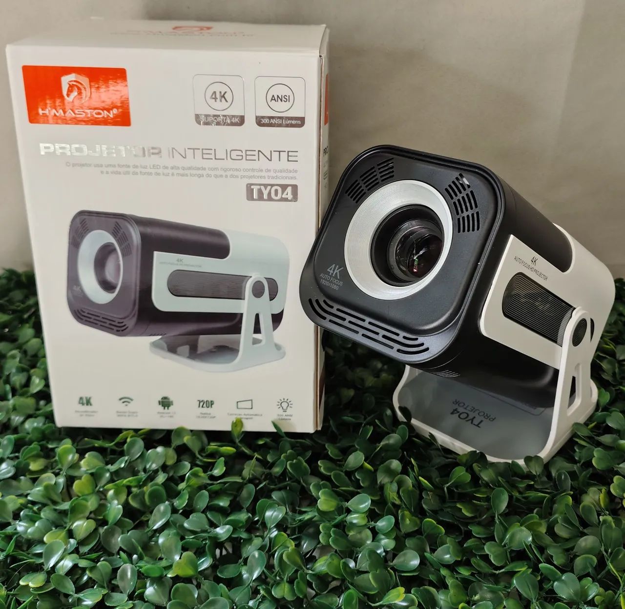 Projetor 4K Auto Focus HY-320 - Foto 2