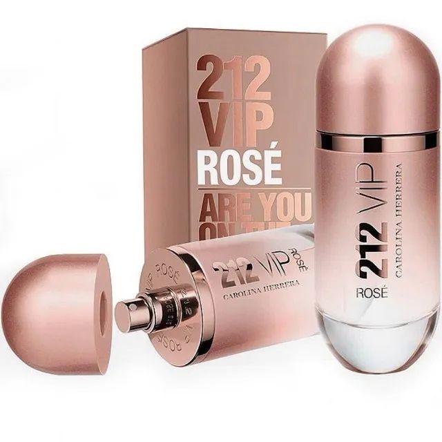 Perfume 212 Vip Rosé Carolina Herrera Eau de Parfum 80ml - Foto 3