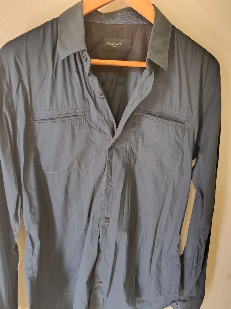 Camisa Azul Escura Pool Black - Foto 3