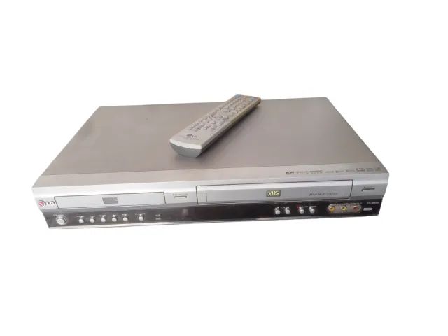 Vídeo Cassete e DVD Integrado LG Dc884b Prata - Foto 3