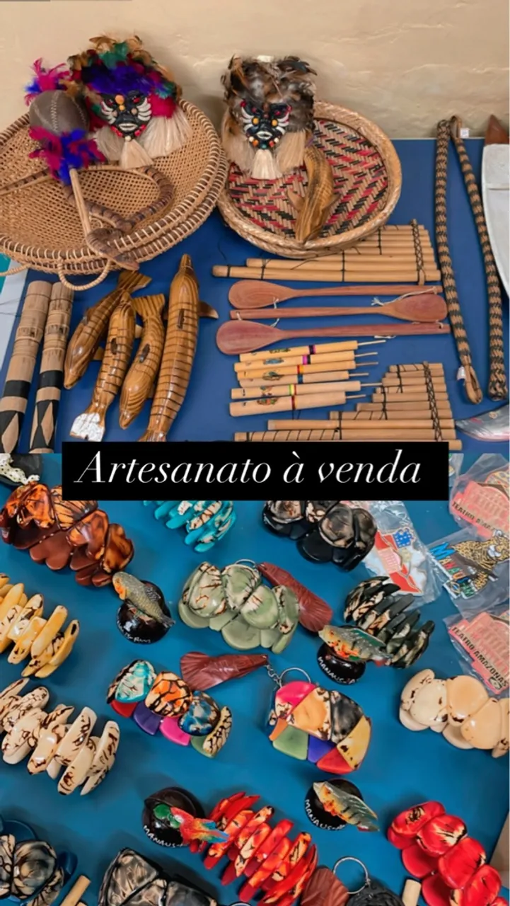 Artesanato indígena para decoração