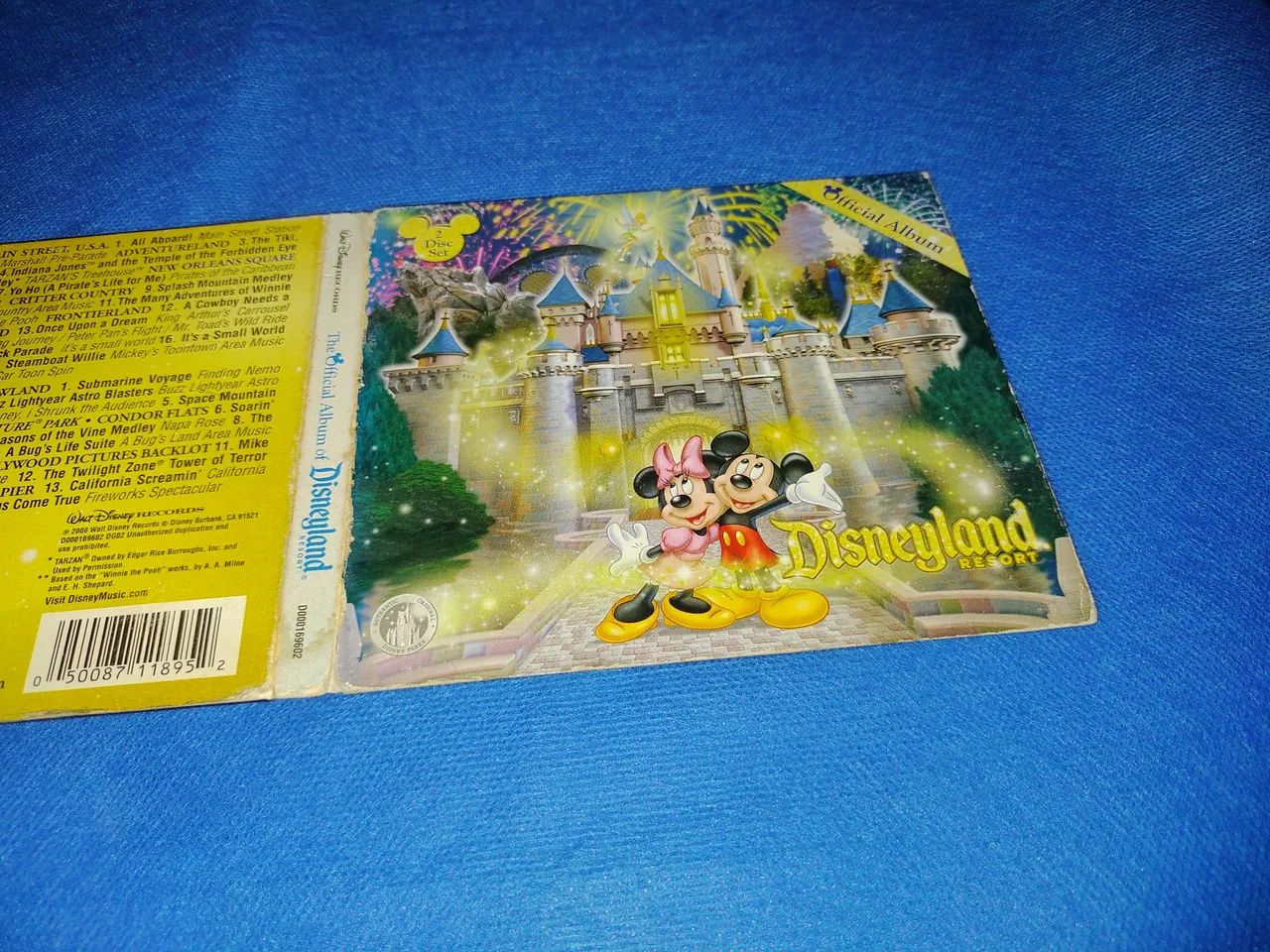 Cd Walt Disney, duplo, importado, com folheto, bom estado.