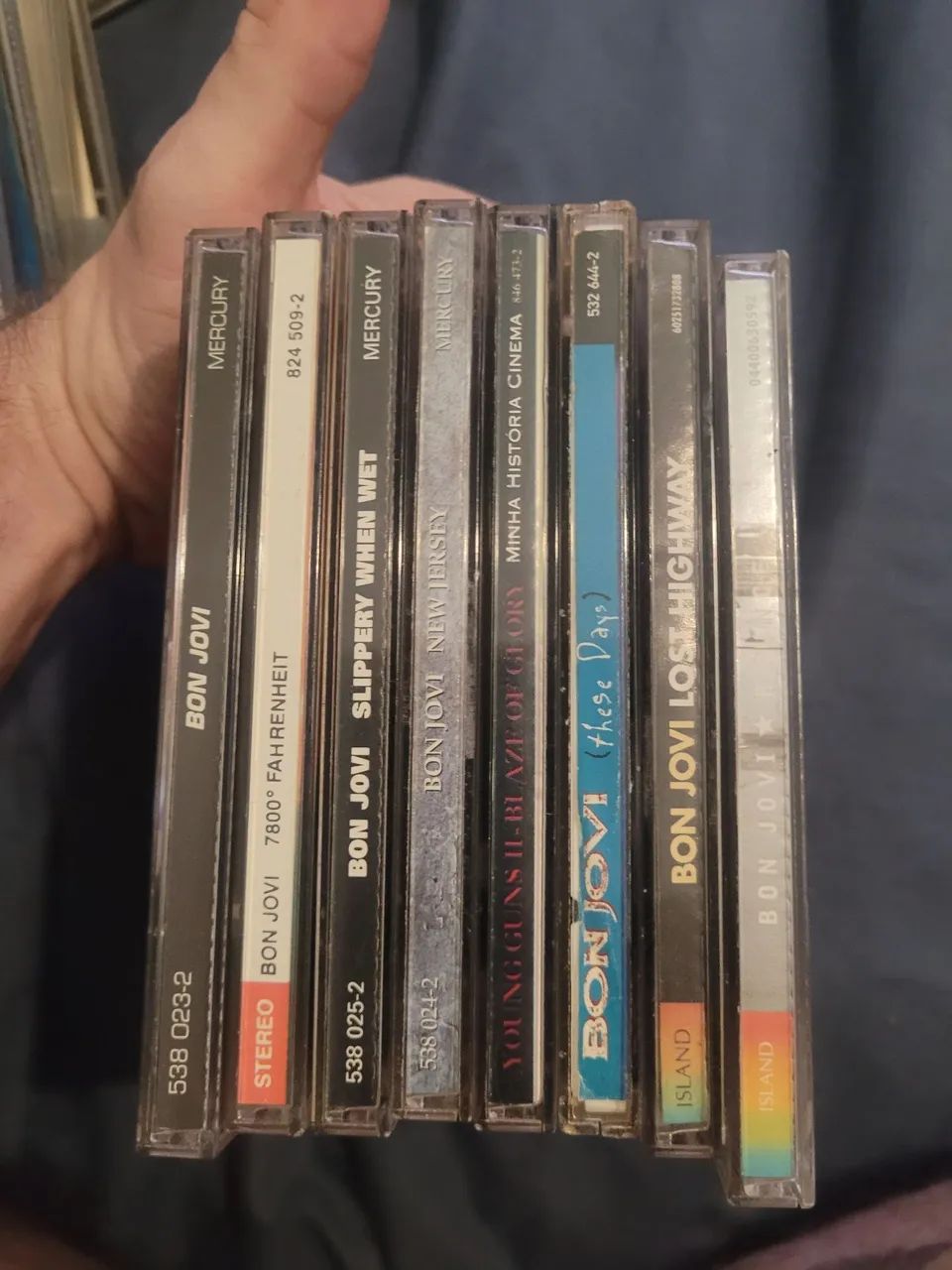 Lote CDs Bon Jovi 