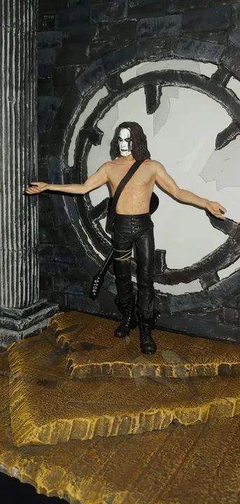 DIORAMA ACTION FIGURE O CORVO - Foto 3