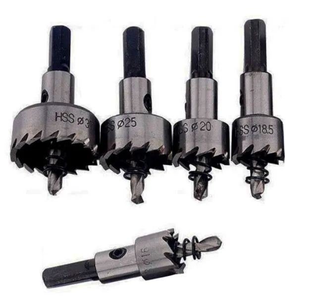 Jogo Serra Copo para Metal - Kit com 5 pcs - Foto 2