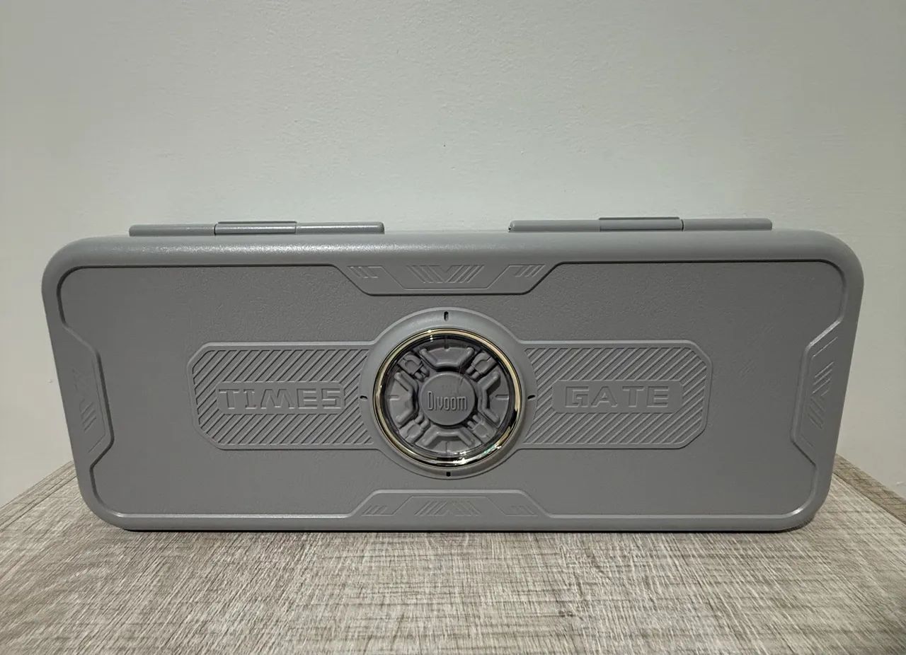 Divoom Times Gate （シルバー） Display Informativo Pixel Art Divoom Times Gate, Gray, USB-C