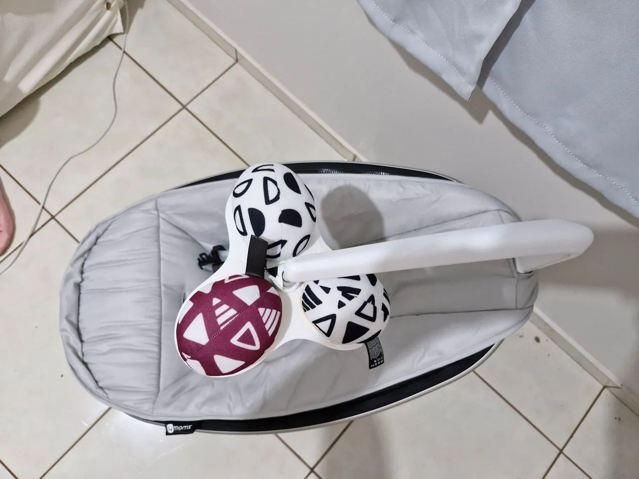 Cadeirinha de balanço eletrônica para bebês! - Foto 5
