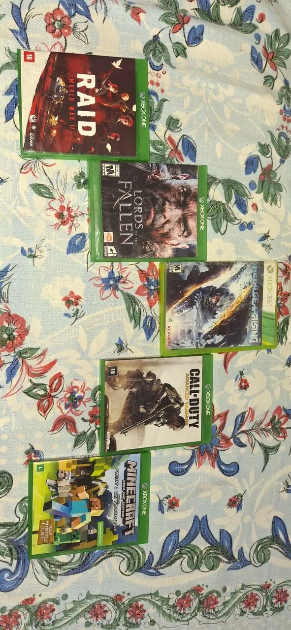 7 Jogos Xbox One - Diversos Gêneros