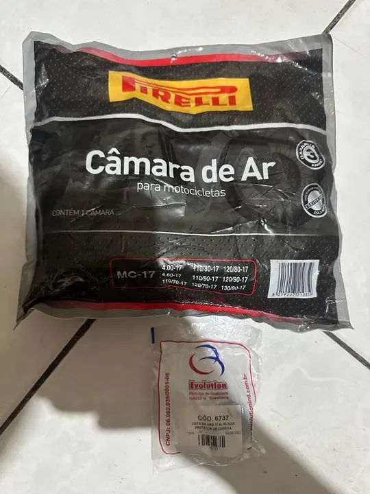 Câmara de Ar Pirelli Aro 17