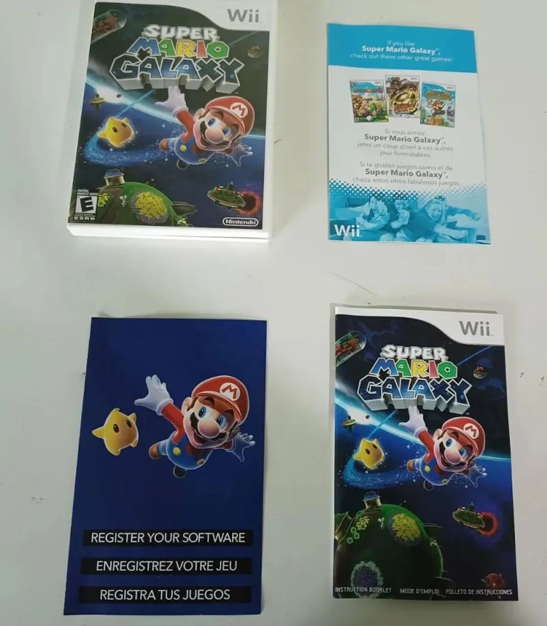 Mario Galaxy Nintendo Wii 