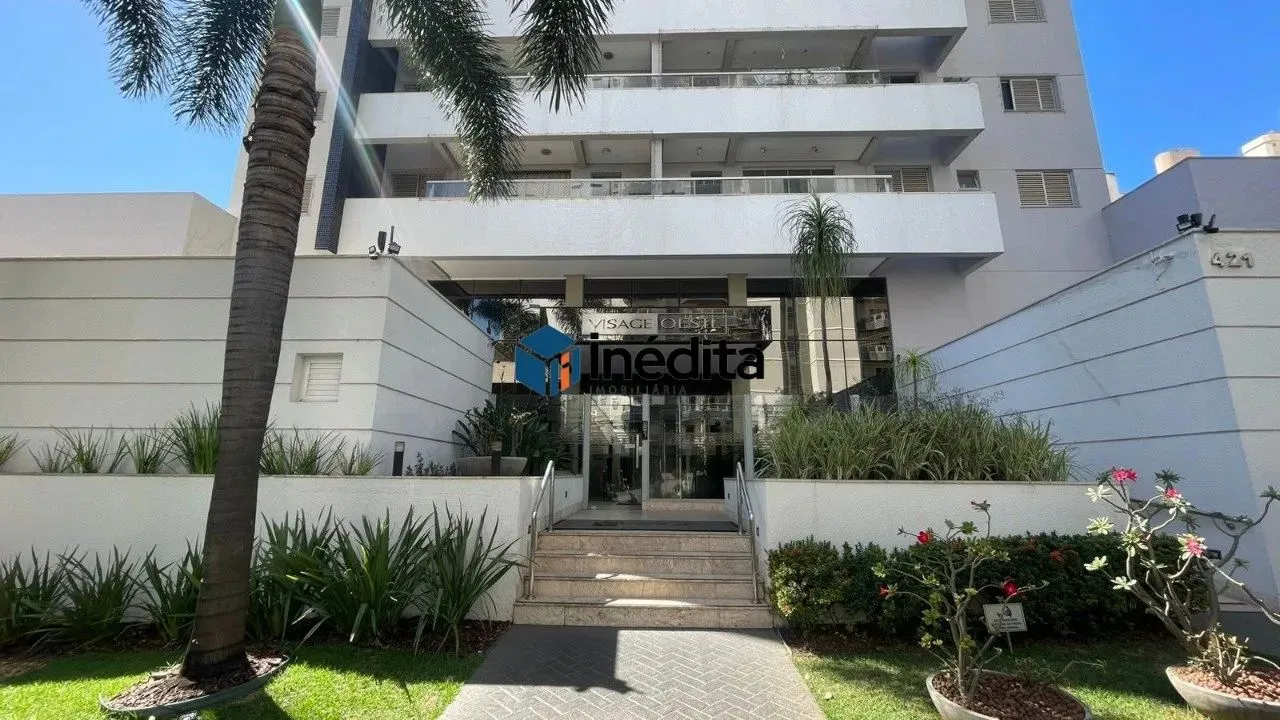 Apartamento com 3 dormitórios para alugar, 66 m² por R$ 2.500,00/mês - Setor Oeste - Goiân