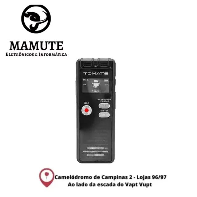 Gravador De Voz Digital 8gb - Tomate 