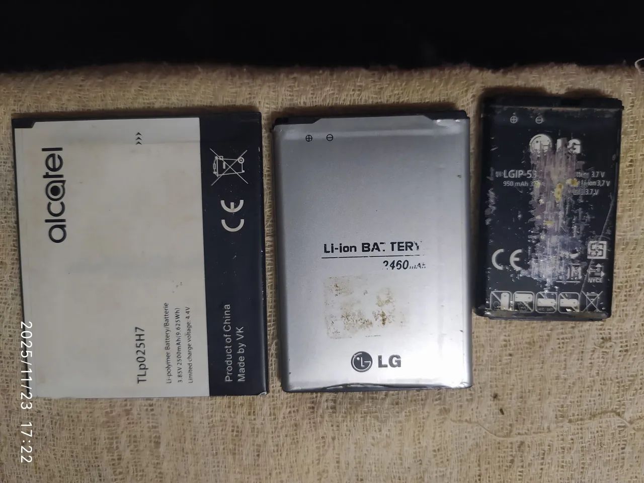 Bateria LG e Alcatel em bom estado - Foto 2