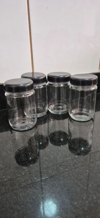 Porta mantimentos de vidro - Foto 2