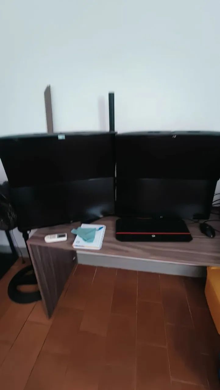 4x Monitor Gamer Ultra Wide LG 25 + Suporte - Foto 3