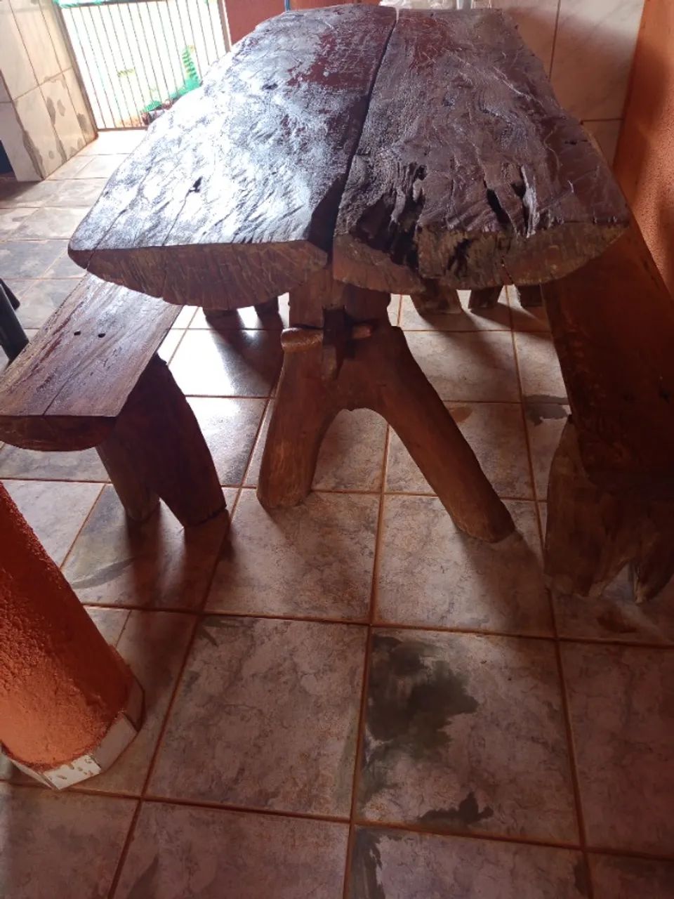 Mesa de madeira  - Foto 3