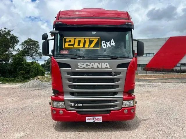 Scania R480 6x4 Highline ano 2017 com Retarder - Foto 2