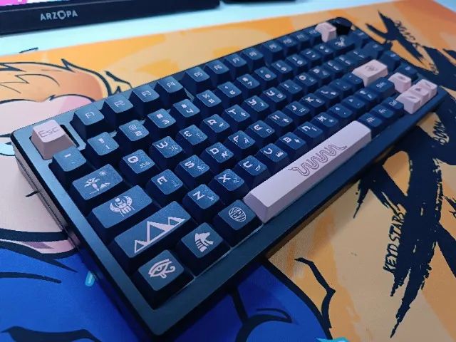 Teclado mecânico Epomaker Aura 75 