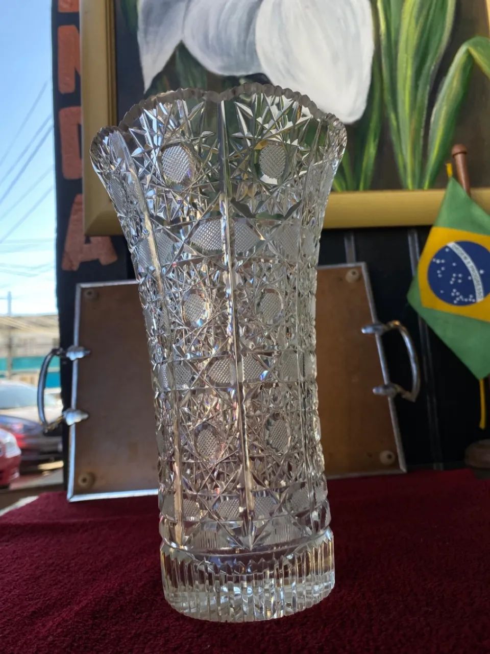 Vaso de flor em vidro  - Foto 2