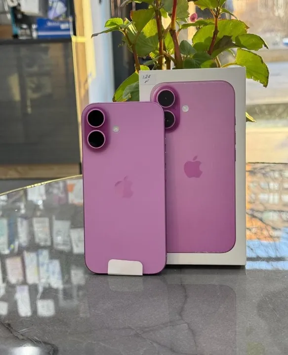 Novo iPhone 16 Pink 128gb