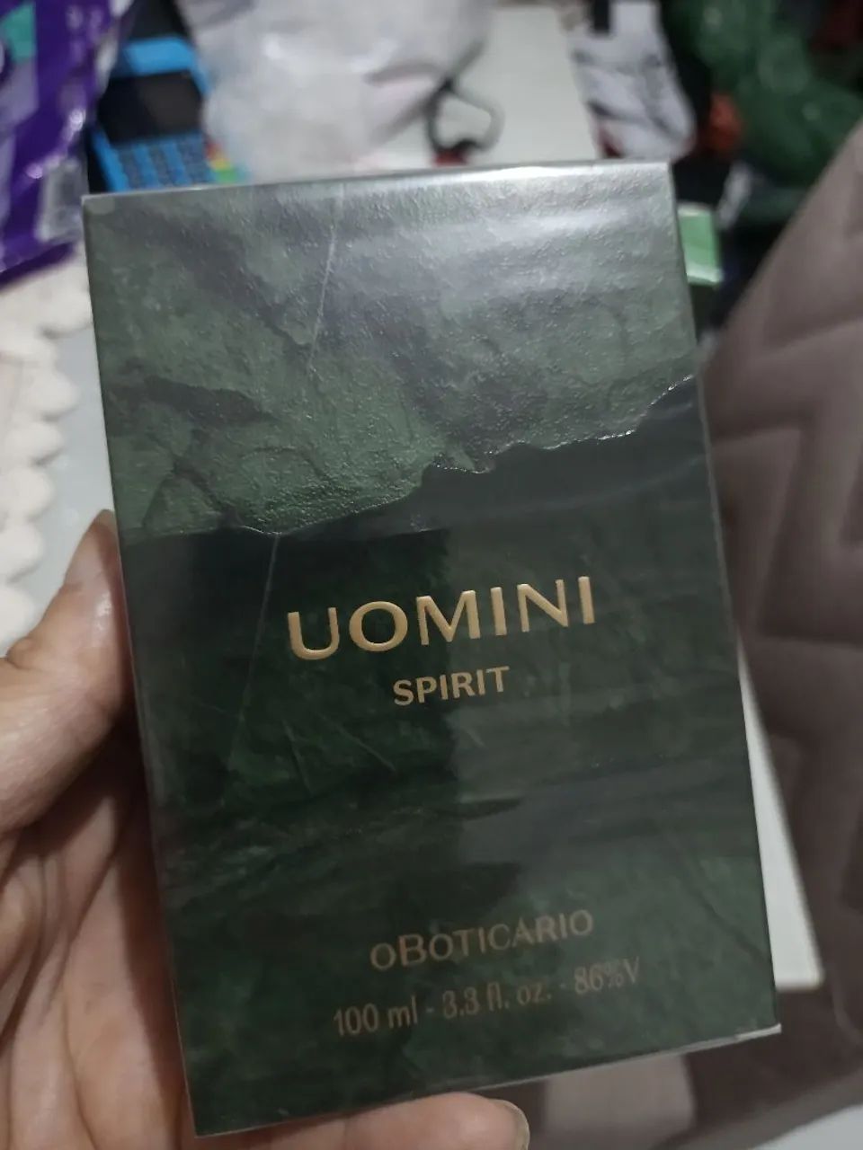 Uomini spirit 100ml, 150 RS lacrado 