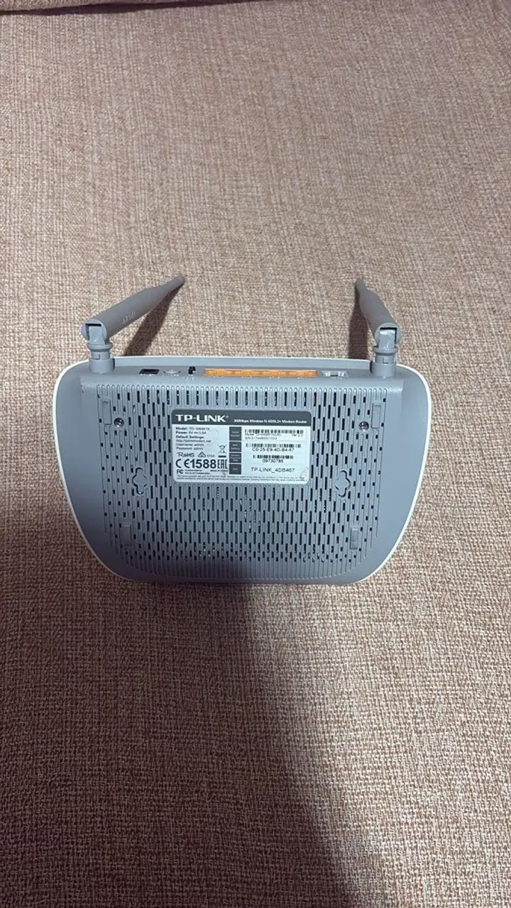 Modem Roteador: Tp-link - Td-w8961n Branco - Foto 3