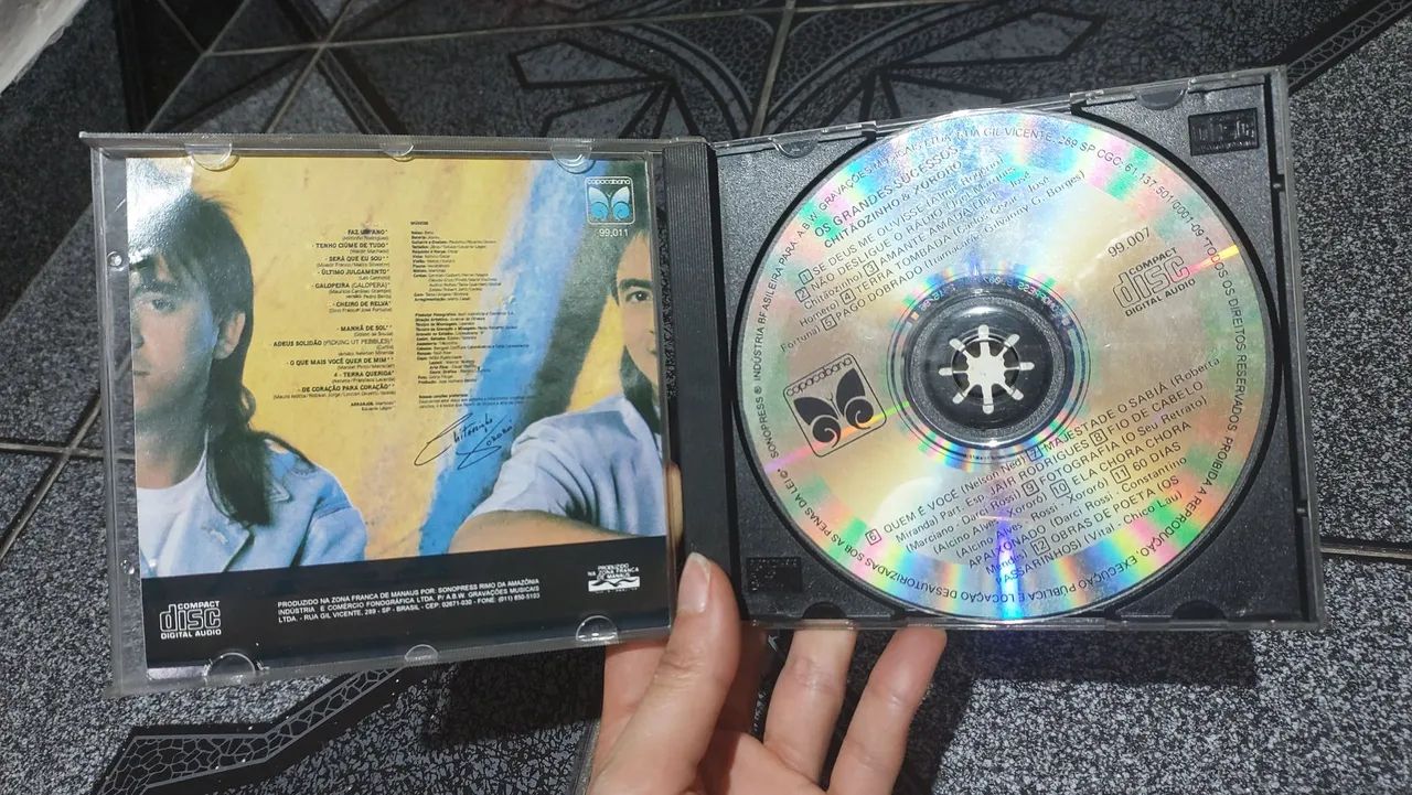 CD original Chitaozinho e Xororo 