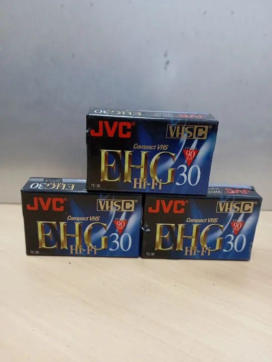 Fita VHS JVC EHG 30 Hi-Fi 90 min - Foto 3