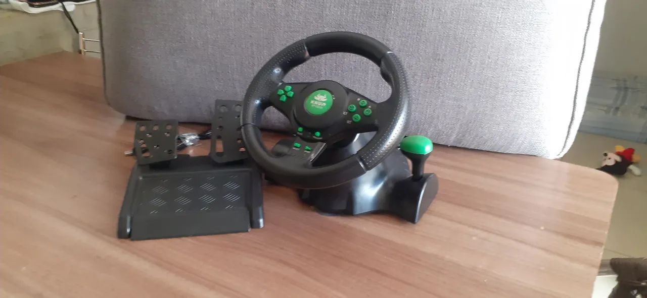 Xbox 360 + volante, jogos e acessórios ou aceitamos troca por xbox one - Foto 5