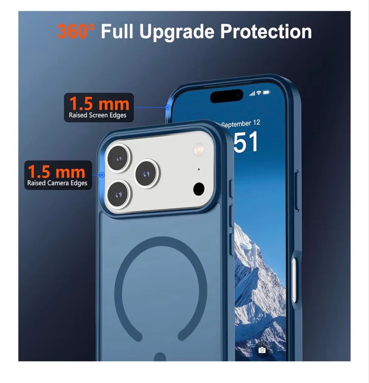 Capa Magnética para IPhone 17pro SUFFINE - Foto 4