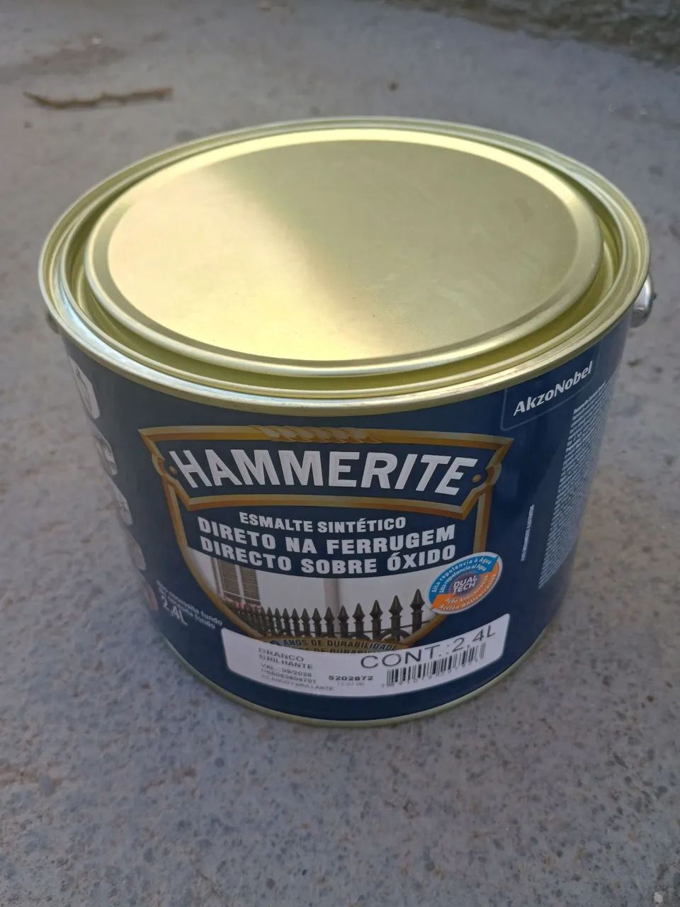 Tinta Esmalte Hamerite Branco  - Foto 2