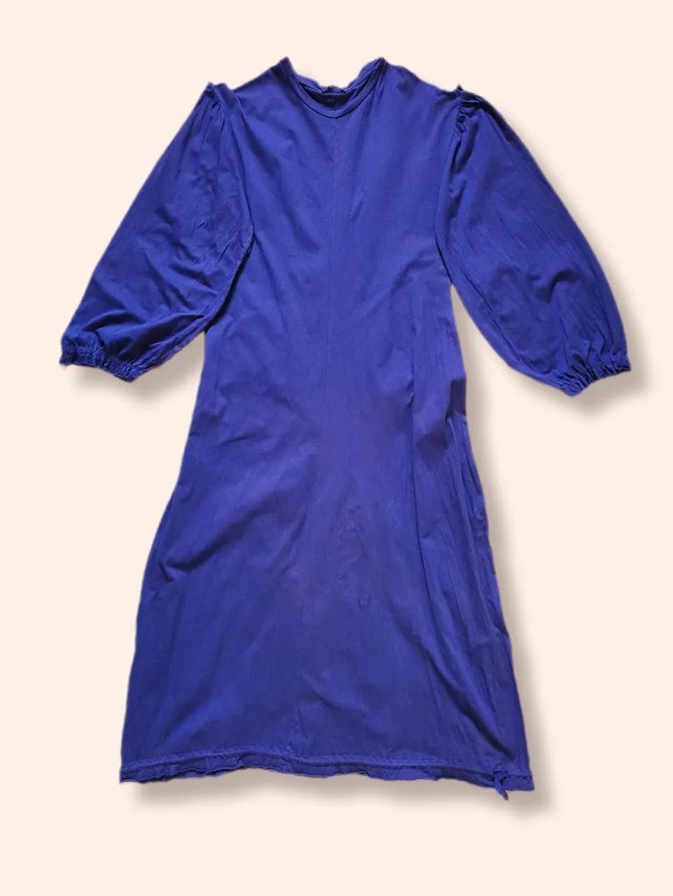 Vestido longo azul Zara - Foto 3