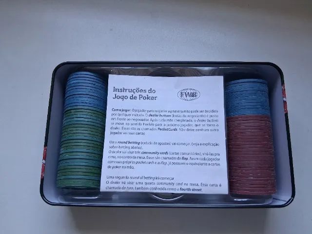 Kit Pôquer Texas Holden profissional - Foto 4