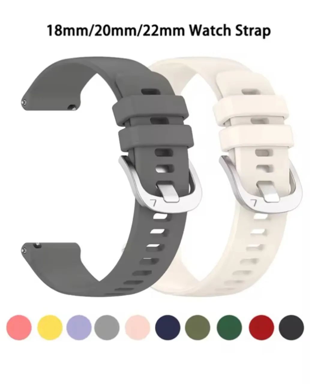 Pulsereira Smartwatch 18mm 20mm 22mm - Foto 2