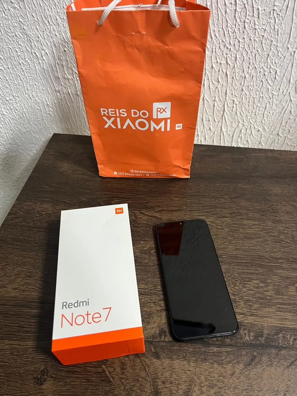  Xiaomi Redmi Note 7 - Completo e em Perfeito Estado!