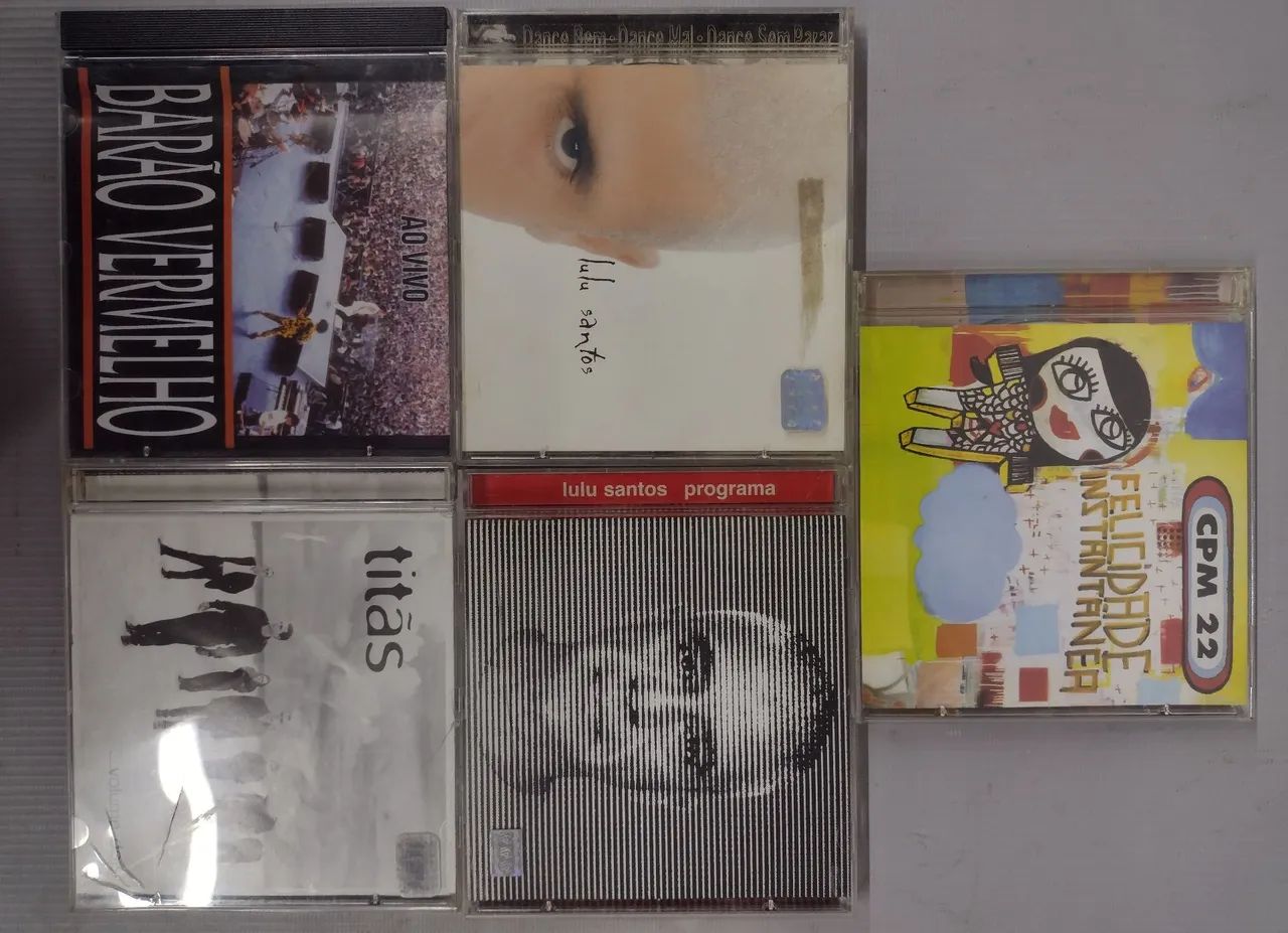 Coleção de CDs - Pop Rock Nacional 